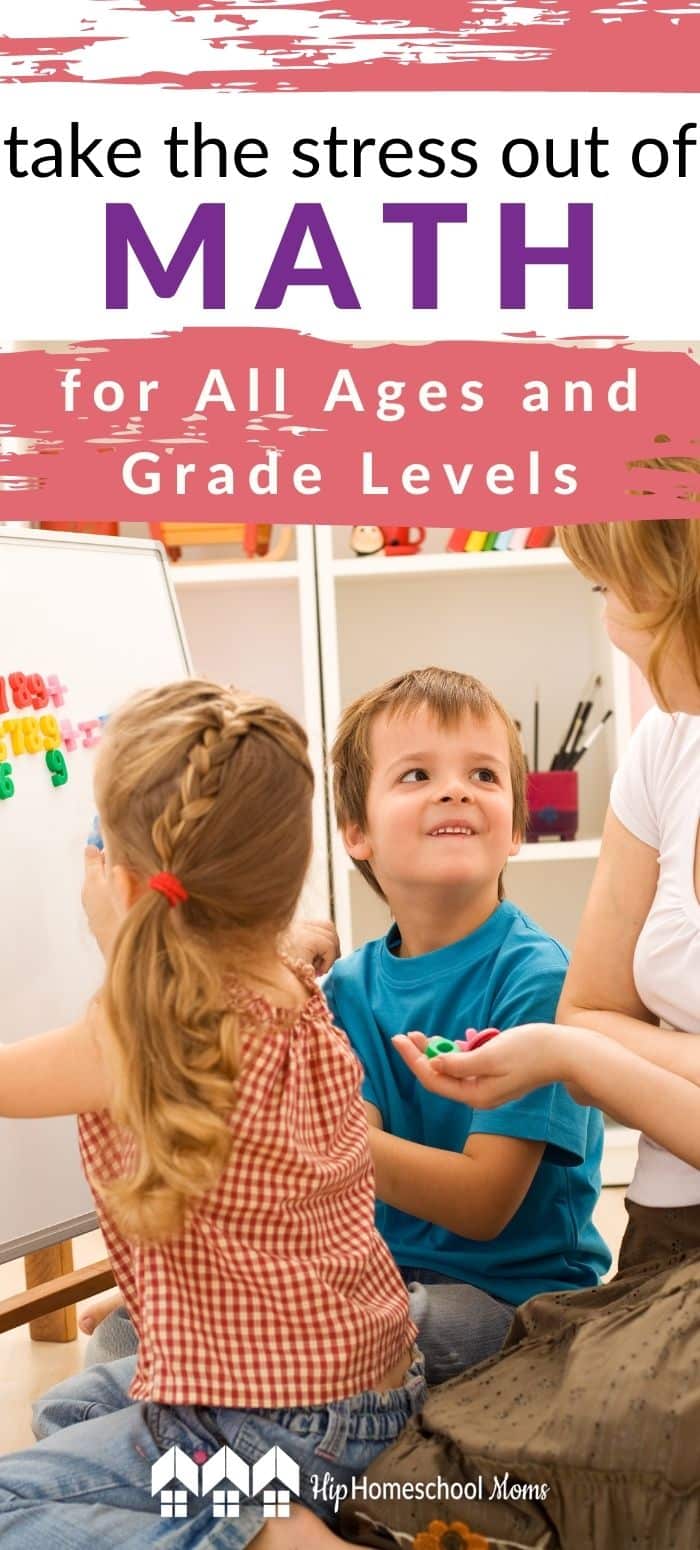 Take the Stress Out of Math for All Ages and Grade Levels - Hip ...