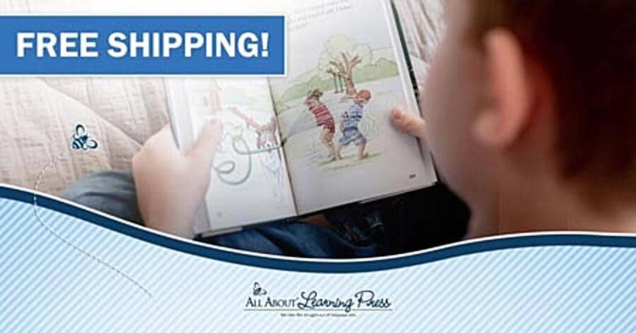 LIGHTNING DEAL ALERT! All About Learning has FREE shipping – but ends tonight!