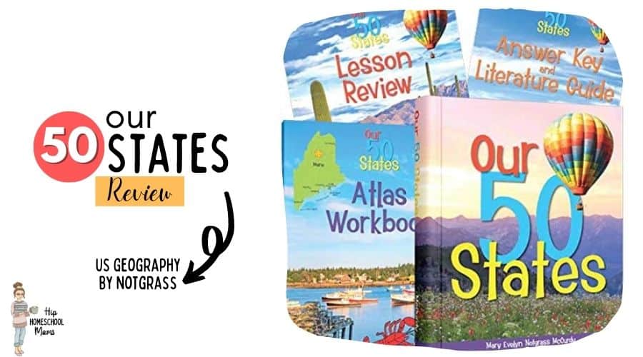 Our 50 States Review - US Geography by Notgrass