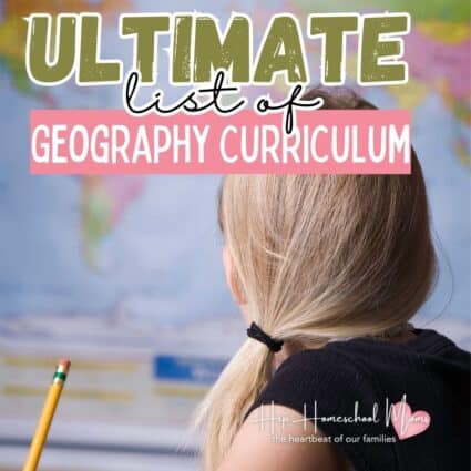 Geography Curriculum Homeschool List